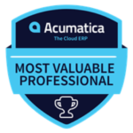 PC Bennett award for Acumatica ERP MVP logo.