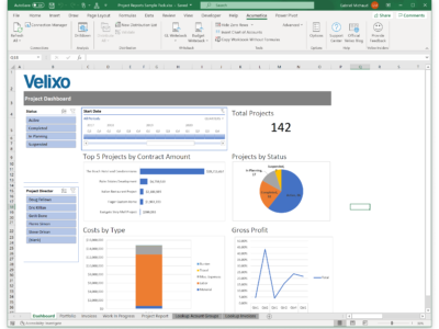 Velixo Reports is an Excel-based reporting tool.