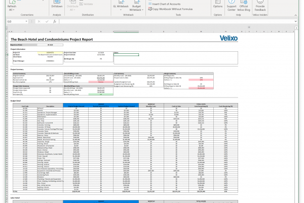 Velixo Reports is an Excel-based reporting tool.
