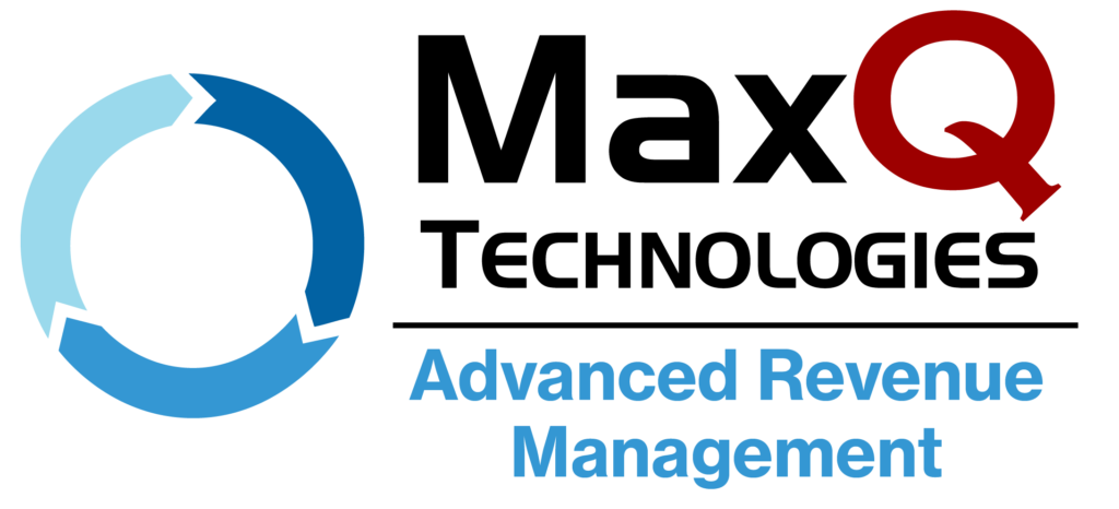 MaxQ Technologies Advanced Revenue Management logo.