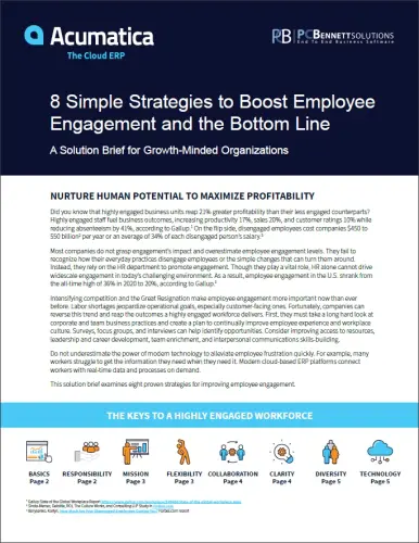 8 Simple Strategies to Boost Employee Engagement and the Bottom Line thumbnail.