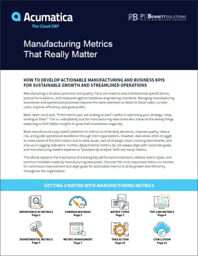 Manufacturing Metrics That Really Matter thumbnail.