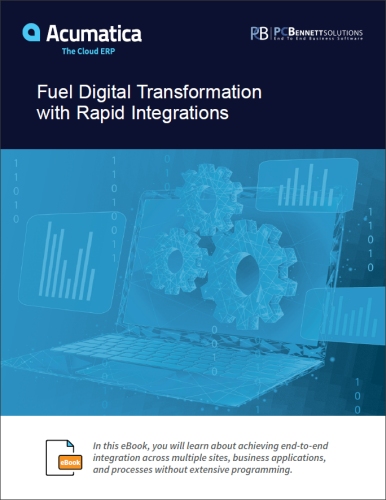 Fuel Digital Transformation with Rapid Integrations eBook thumbnail.