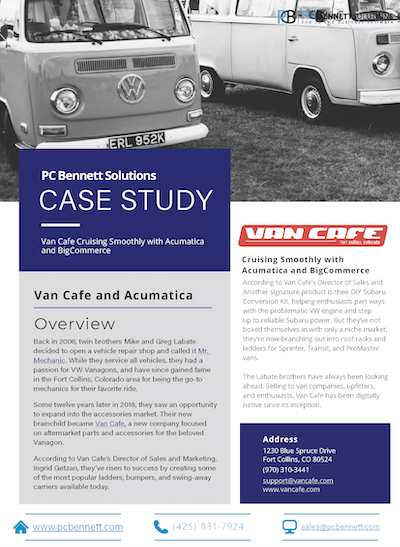 PC Bennet Solutions case study thumbnail.