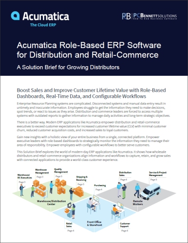 Acumatica Role-Based ERP Software for Distribution and Retail-Commerce thumbnail.