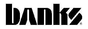 The image displays the word "banks" in bold, black, stylized lowercase letters with angular and geometric shapes on a white background.